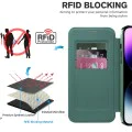 Калъф за iPhone 14 Pro Max - SmartMag Book Case - Зелен