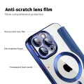 Калъф за iPhone 14 Pro Max - SmartMag Book Case - Син