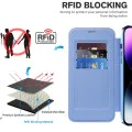 Калъф за iPhone 14 Pro Max - SmartMag Book Case - Светло Син