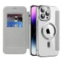 Калъф за iPhone 14 Pro Max - SmartMag Book Case - Сив