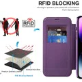Калъф за iPhone 14 Pro Max - SmartMag Book Case - Лилав