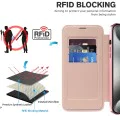 Калъф за iPhone 15 Pro - SmartMag Book Case - Розов