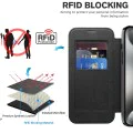 Калъф за iPhone 15 Pro Max - SmartMag Book Case - Черен