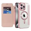 Калъф за iPhone 15 Pro Max - SmartMag Book Case - Розов