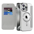 Калъф за iPhone 15 Pro Max - SmartMag Book Case - Сив