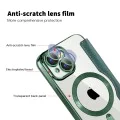 Калъф за iPhone 15 - SmartMag Book Case - Зелен