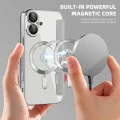 Калъф за iPhone 16 - SmartMag Book Case - Сив