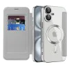 Калъф за iPhone 16 Plus - SmartMag Book Case - Сив