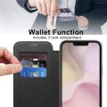 Калъф за iPhone 16e - SmartMag Book Case - Черен