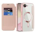 Калъф за iPhone 16e - SmartMag Book Case - Розов