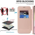 Калъф за iPhone 16e - SmartMag Book Case - Розов