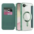 Калъф за iPhone 16e - SmartMag Book Case - Зелен