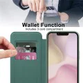 Калъф за iPhone 16e - SmartMag Book Case - Зелен