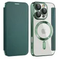 Калъф за iPhone 16 Pro - SmartMag Book Case - Зелен