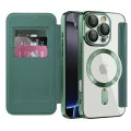 Калъф за iPhone 16 Pro - SmartMag Book Case - Зелен
