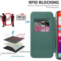 Калъф за iPhone 16 Pro - SmartMag Book Case - Зелен