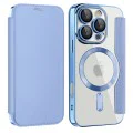 Калъф за iPhone 16 Pro - SmartMag Book Case - Светло Син