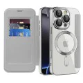 Калъф за iPhone 16 Pro - SmartMag Book Case - Сив