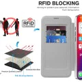Калъф за iPhone 16 Pro - SmartMag Book Case - Сив