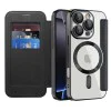 Калъф за iPhone 16 Pro Max - SmartMag Book Case - Черен