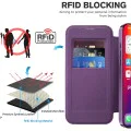 Калъф за iPhone 16 Pro Max - SmartMag Book Case - Лилав