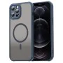 Калъф за iPhone 12 Pro - HaloFrost II MagSafe - Тъмно Blue
