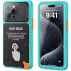 Калъф за iPhone 12/12 Pro/13/13 Pro/14/14 pro/15/15 Pro/16 - ShellBox - AirBox Водоустойчив IP68 калъф (6.1 инча) - Син