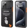 Калъф за iPhone 12/12 Pro/13/13 Pro/14/14 pro/15/15 Pro/16 - ShellBox - AirBox Водоустойчив IP68 Калъф (6.1 инча) - Черен