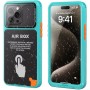 Калъф за iPhone 12 Pro Max/13 Pro Max/14 Pro Max/ 15 Pro Max/16 Pro Max/15+/16+ - ShellBox - AirBox Водоустойчив IP68 (6.7 инча) - Син