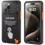 Калъф за iPhone 12 Pro Max/13 Pro Max/14 Pro Max/ 15 Pro Max/16 Pro Max/15+/16+ - ShellBox - AirBox Водоустойчив IP68 (6,7 инча) - Черен
