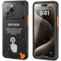Калъф за iPhone 12 Pro Max/13 Pro Max/14 Pro Max/ 15 Pro Max/16 Pro Max/15+/16+ - ShellBox - AirBox Водоустойчив IP68 (6,7 инча) - Черен