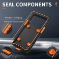 Калъф за iPhone 12 Pro Max/13 Pro Max/14 Pro Max/ 15 Pro Max/16 Pro Max/15+/16+ - ShellBox - AirBox Водоустойчив IP68 (6,7 инча) - Черен