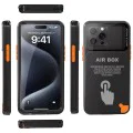 Калъф за iPhone 12/12 Pro/13/13 Pro/14/14 pro/15/15 Pro/16 - ShellBox - AirBox Водоустойчив IP68 Калъф (6.1 инча) - Черен