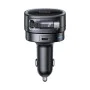 Baseus - Зарядно за кола PrimeTrip VR1 (C00069001121-00) - с прибиращ се кабел, 2 x Type-C, USB, 60W - Черно