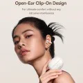 Baseus - Безжични слушалки Bowie MC1 (A00083501226-00) - Отворен дизайн с щипка за уши, BT V5.4, IP57 Водоустойчивост, 600mAh - Бял