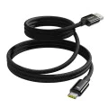 Baseus - Кабел за данни Tungsten Gold (P10319805111-02) - Type-C към USB, Супер бързо зареждане, 100W, 480Mbps, 1m - Черен