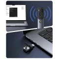 Baseus - Orange Dot Безжичен презентер (B00231700811-00) - Разпознаване на глас с изкуствен интелект, Двурежимна връзка - Сив