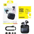 Baseus - Безжични слушалки Bowie 35 (A00073800123-00) - Наистина безжични, Bluetooth V5.3, 6 микрофона ENC, IPX4 - Черни