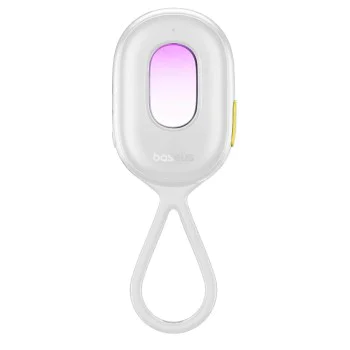 Baseus - Детектор за камера Heyo II (L60476900211-00) - с инфрачервен лъч, голям филтър, 3D сензорен чип, фенерче - бял