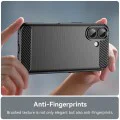 Калъф за iPhone 17 - Techsuit - Carbon Silicone - Черен