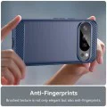 Калъф за Google Pixel 10 / 10 Pro - Techsuit - Carbon Silicone - Син