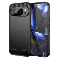Калъф за Google Pixel 10 / 10 Pro - Techsuit - Carbon Silicone - Черен