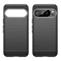 Калъф за Google Pixel 10 / 10 Pro - Techsuit - Carbon Silicone - Черен