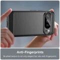 Калъф за Google Pixel 10 / 10 Pro - Techsuit - Carbon Silicone - Черен