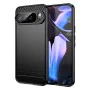 Калъф за Google Pixel 10 Pro XL - Techsuit - Carbon Silicone - Черен
