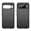 Калъф за Google Pixel 10 Pro XL - Techsuit - Carbon Silicone - Черен