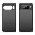 Калъф за Google Pixel 10 Pro XL - Techsuit - Carbon Silicone - Черен