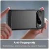 Калъф за Google Pixel 10 Pro XL - Techsuit - Carbon Silicone - Черен