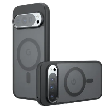Калъф за Google Pixel 9 / 9 Pro - PureFrost MagSafe - Черен