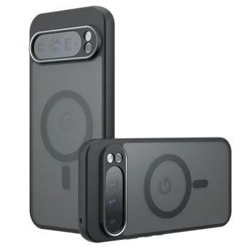 Калъф за Google Pixel 9 Pro XL - PureFrost MagSafe - Черен